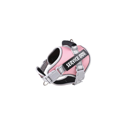 Reflective Tactical Dog Harness, 10 Colors and 6 Sizes, By GAVPEPY image 21 - bianti-pink.jpg
