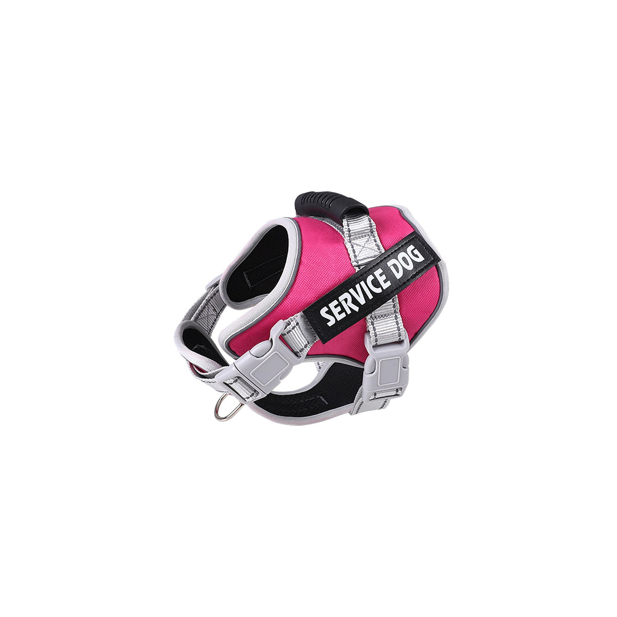 Reflective Service Dog Harness, 10 Colors and 6 Sizes, By GAVPEPY image 27 - bianti-rose.jpg