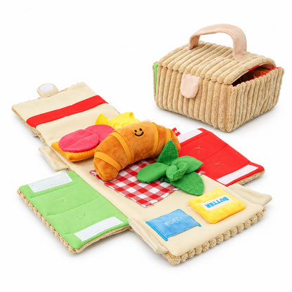 Plush Picnic Basket Hide-and-Seek Dog Toy Set, By GAVPEPY image 8 - bianti-set-4913360821333.jpg