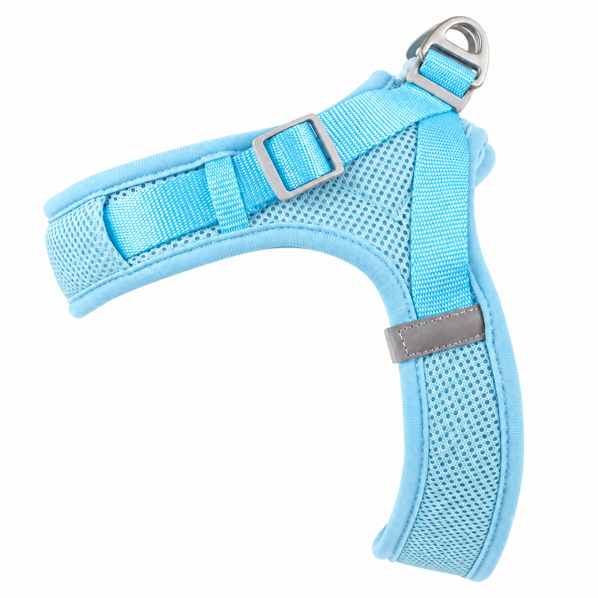 Breathable Mesh Dog Harness, 7 Colors and 4 Sizes, By GAVPEPY image 14 - bianti-sky-blue.jpg