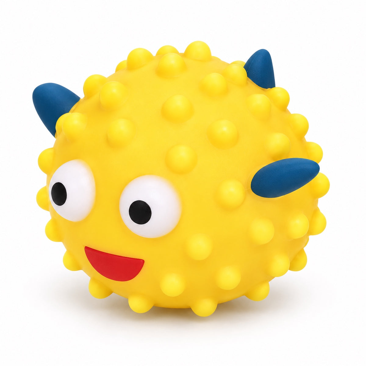 Squeaky Dog Toy, PVC Chew And Fetch Toy In Assorted Shapes, 31 Styles, By GAVPEPY image 1 - bianti-squeaky-yellow-fish.jpg