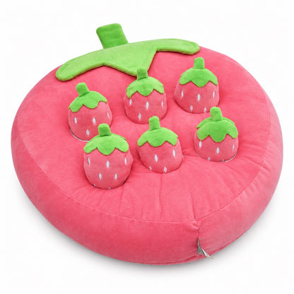 Plush Hide-and-Seek Snuffle Dog Toy, 41 Styles, By GAVPEPY image 12 - bianti-strawberry-mat-6046674424011.jpg