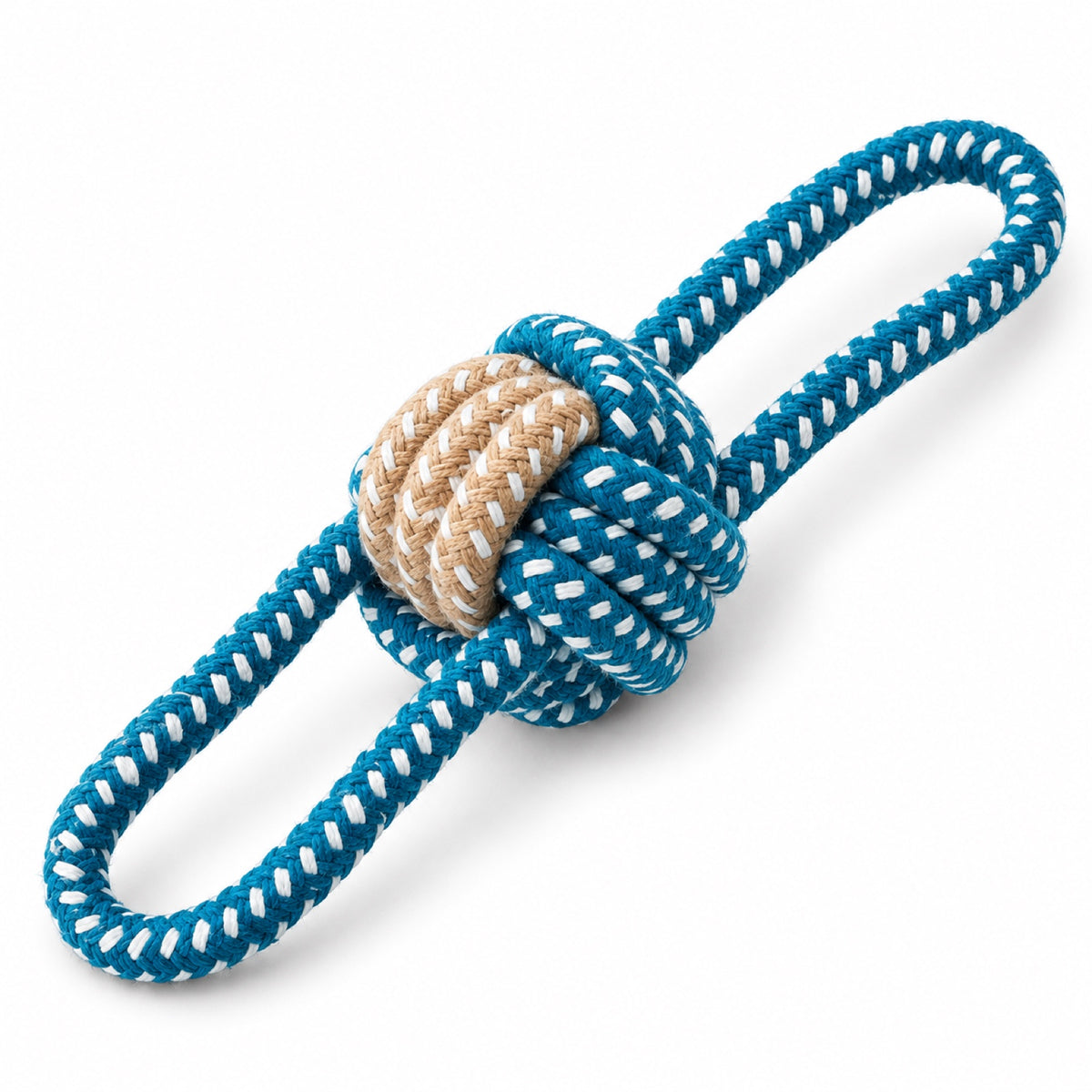 Interactive Dog Toy Collection, 54 Styles, By GAVPEPY image 11 - bianti-two-color-figure8-ball-blue-5794616468936.jpg