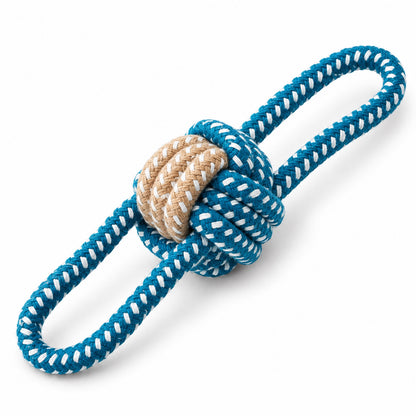 Interactive Dog Toy Collection, 54 Styles, By GAVPEPY image 11 - bianti-two-color-figure8-ball-blue-5794616468936.jpg