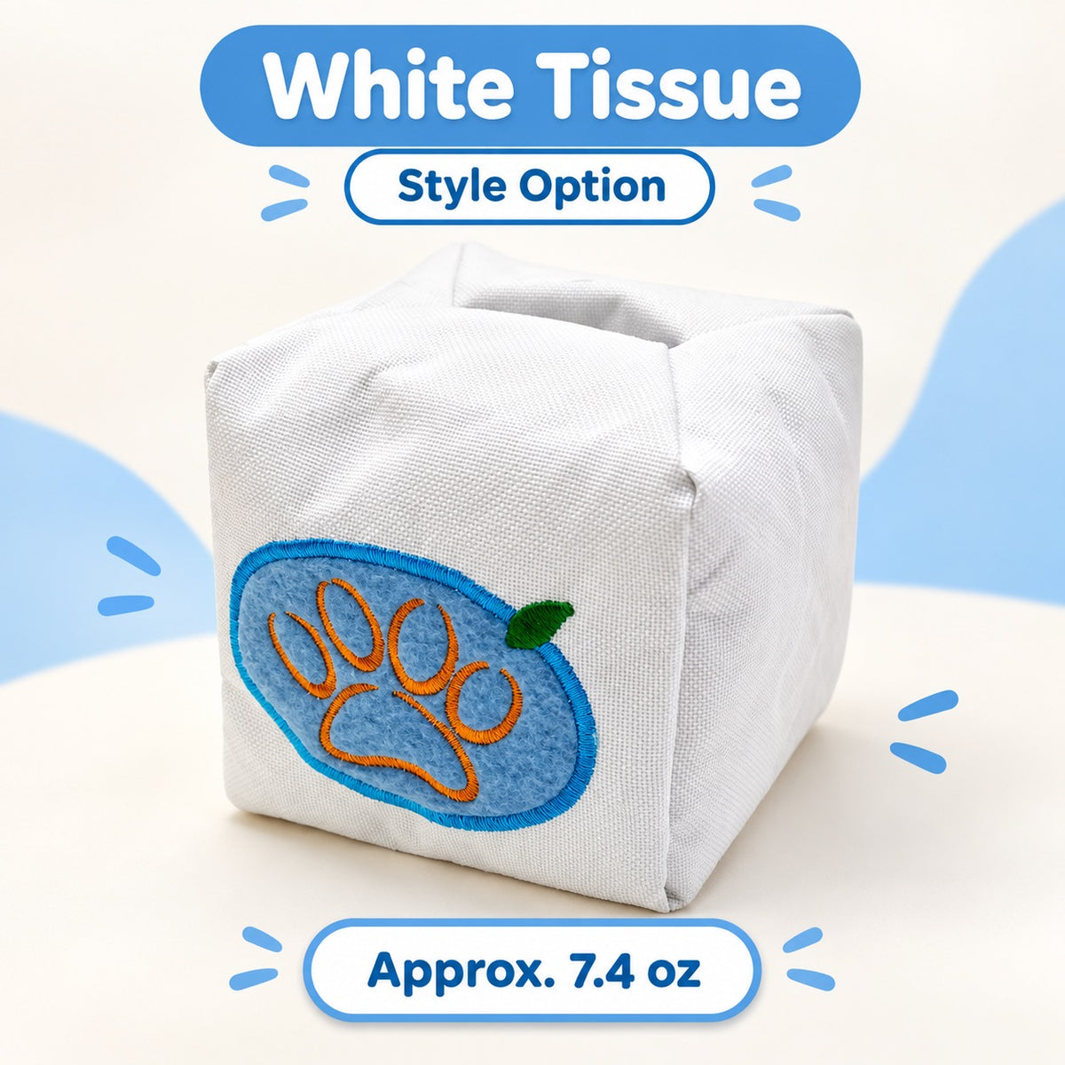 牛津布 Interactive Dog Toy, 4 Styles, By GAVPEPY image 8 - bianti-white-tissue.jpg