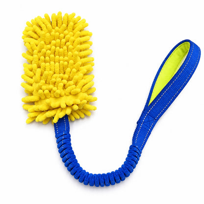 Plush Rope Ball Dog Toy, 7 Colors, By GAVPEPY image 12 - bianti-yellow-5272490424978.jpg