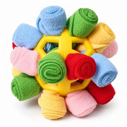 Cotton Rope Snuffle Ball Dog Toy, 4 Colors, By GAVPEPY image 11 - bianti-yellow-5687553352781.jpg
