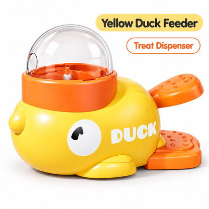 塑料 Treat Dispensing Dog Toy, 1 Style, By GAVPEPY image 8 - bianti-yellow-duck-feeder-yellow-duck.jpg