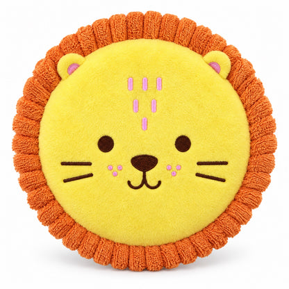 Plush Squeaky Flying Disc Dog Toy, 2 Styles, By GAVPEPY image 9 - bianti-yellow-lion-6257172218537.jpg