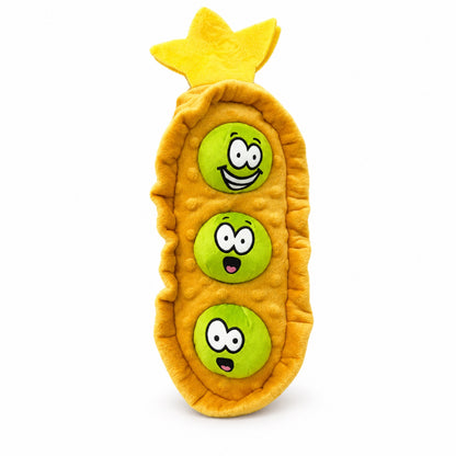 Plush Hide-and-Seek Snuffle Dog Toy, 41 Styles, By GAVPEPY image 10 - bianti-yellow-pea-pod-6046674424006.jpg