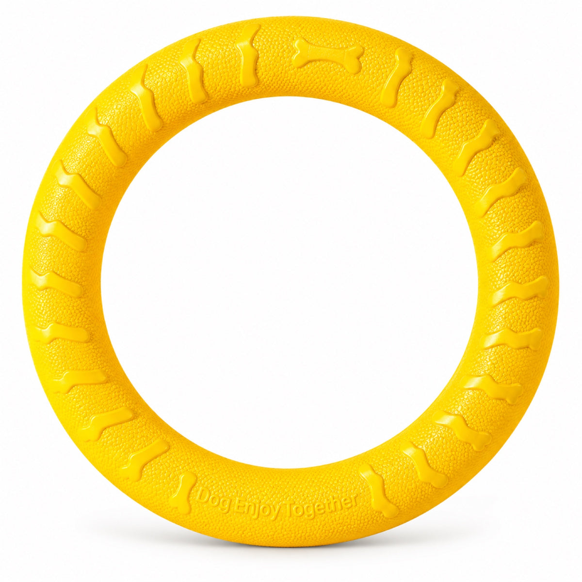 EVA Flying Disc and Pull Ring Dog Toy, 17 Styles, By GAVPEPY image 20 - bianti-yellow-pull-ring-6004479580447.jpg