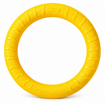 EVA Flying Disc and Pull Ring Dog Toy, 17 Styles, By GAVPEPY image 22 - bianti-yellow-pull-ring-6249167071925.jpg