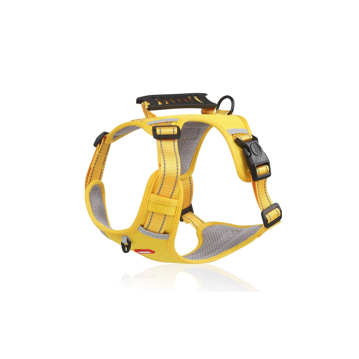 Reflective No-Pull Dog Harness Set Options, 4 Colors and 5 Sizes, By GAVPEPY image 23 - bianti-yellow.jpg