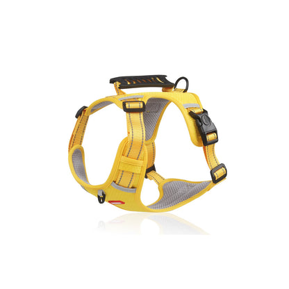 Reflective No-Pull Dog Harness Set Options, 4 Colors and 5 Sizes, By GAVPEPY image 23 - bianti-yellow.jpg