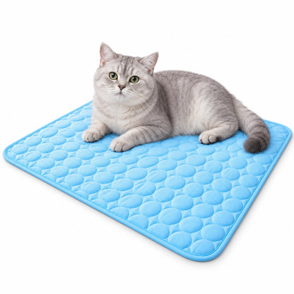 Ice Silk Cooling Pet Mat, 4 Colors & 7 Sizes, By GAVPEPY image 1 - main.jpg