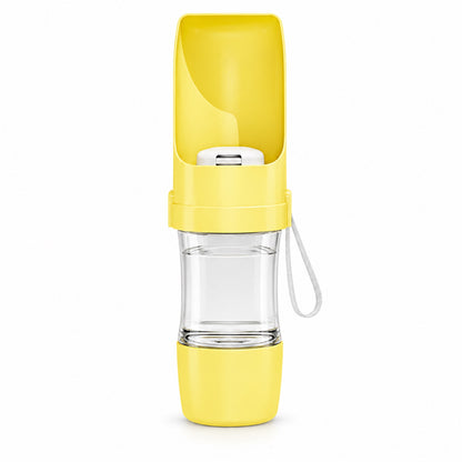 2-in-1 Pet Water and Food Bottle, 450 mL, 4 Colors, By GAVPEPY image 1 - main.jpg