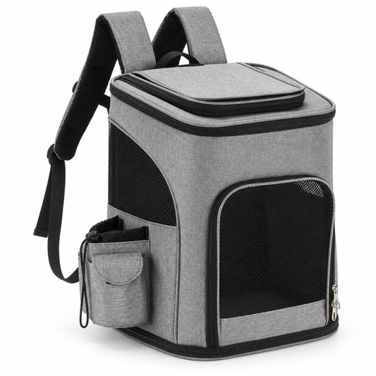 Large Ventilated Pet Backpack, 2 Sizes, 2 Colors, By GAVPEPY image 1 - main.jpg