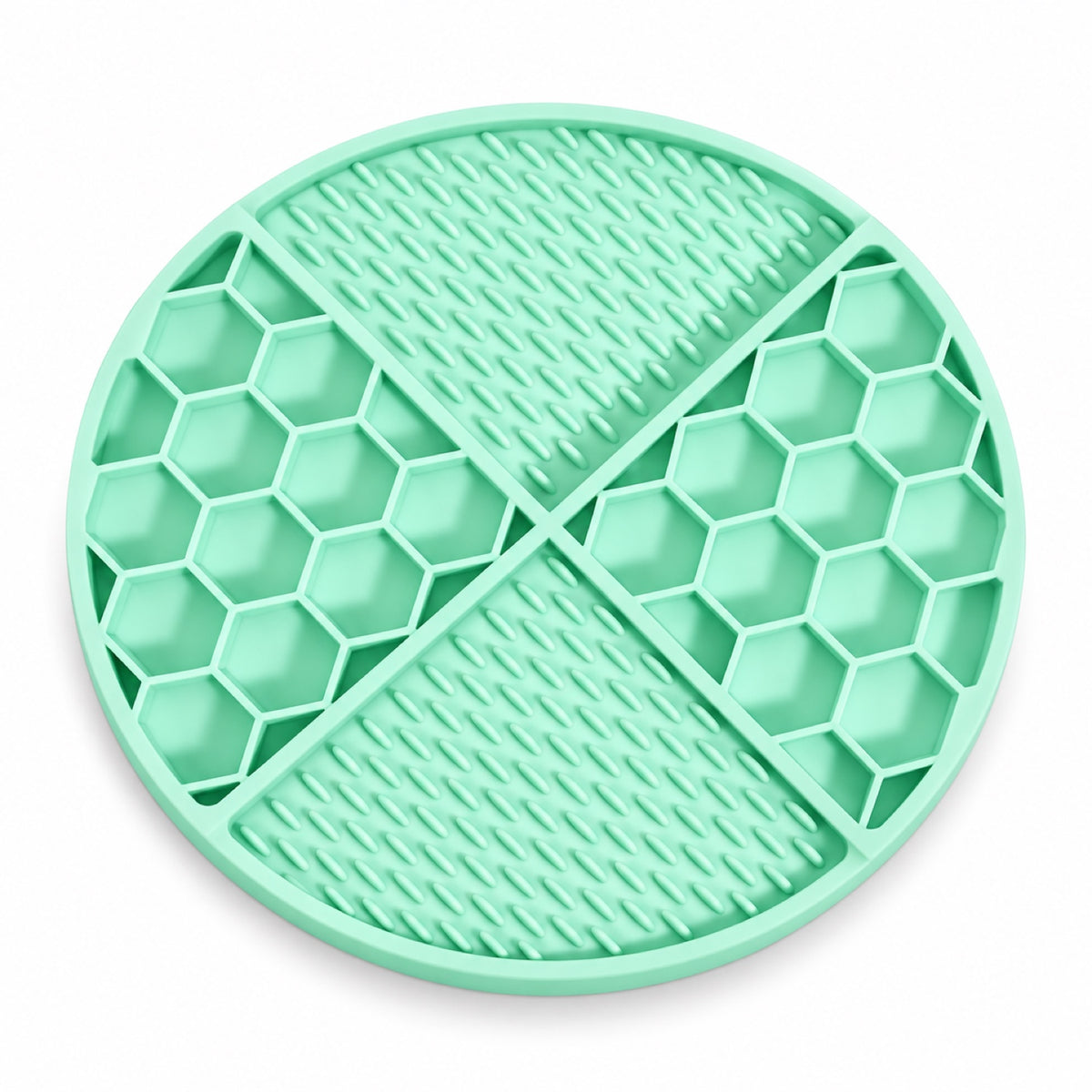 Honeycomb Silicone Pet Lick Mat, 7 Colors, By GAVPEPY image 1 - main.jpg