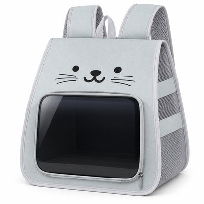Foldable Transparent Pet Carrier Backpack, 4 Colors, By GAVPEPY image 1 - main.jpg