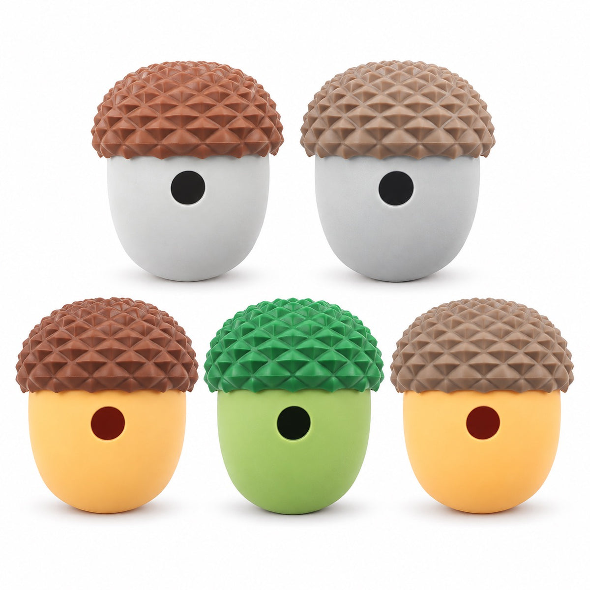 硅胶 Treat Dispensing Dog Toy, 5 Styles, By GAVPEPY image 1 - main.jpg