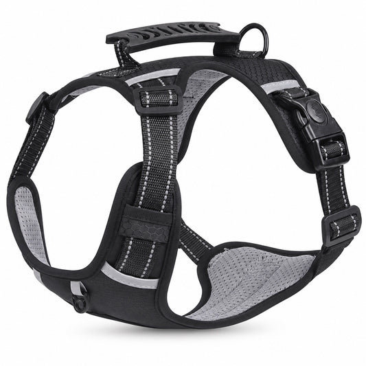 No-Pull Dog Harness With Top Handle, 4 Colors and 5 Sizes, By GAVPEPY image 1 - main.jpg