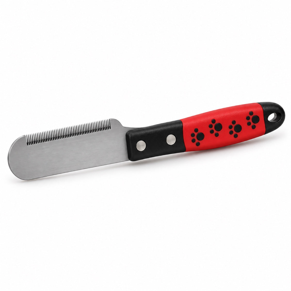 Pet Stripping Knife with Red Handle, By GAVPEPY image 1 - main.jpg