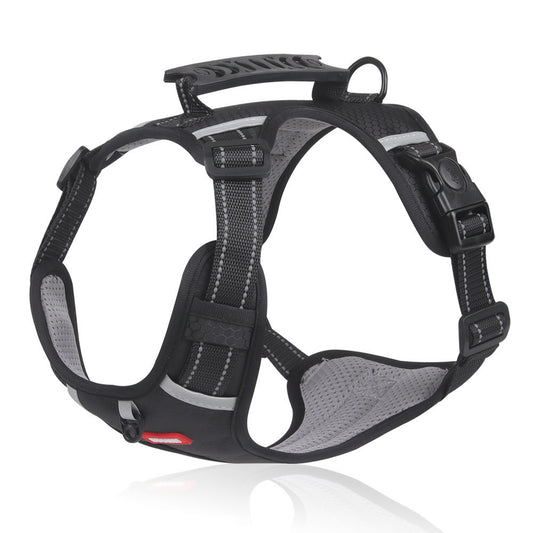 Adjustable PVC No-Pull Dog Harness, 3 Colors and 5 Sizes, By GAVPEPY image 1 - main.jpg