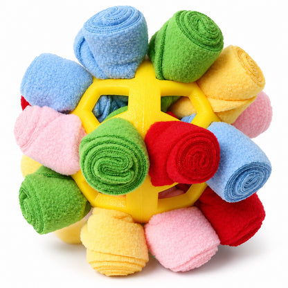 Cotton Rope Snuffle Ball Dog Toy, 4 Colors, By GAVPEPY image 1 - main.jpg
