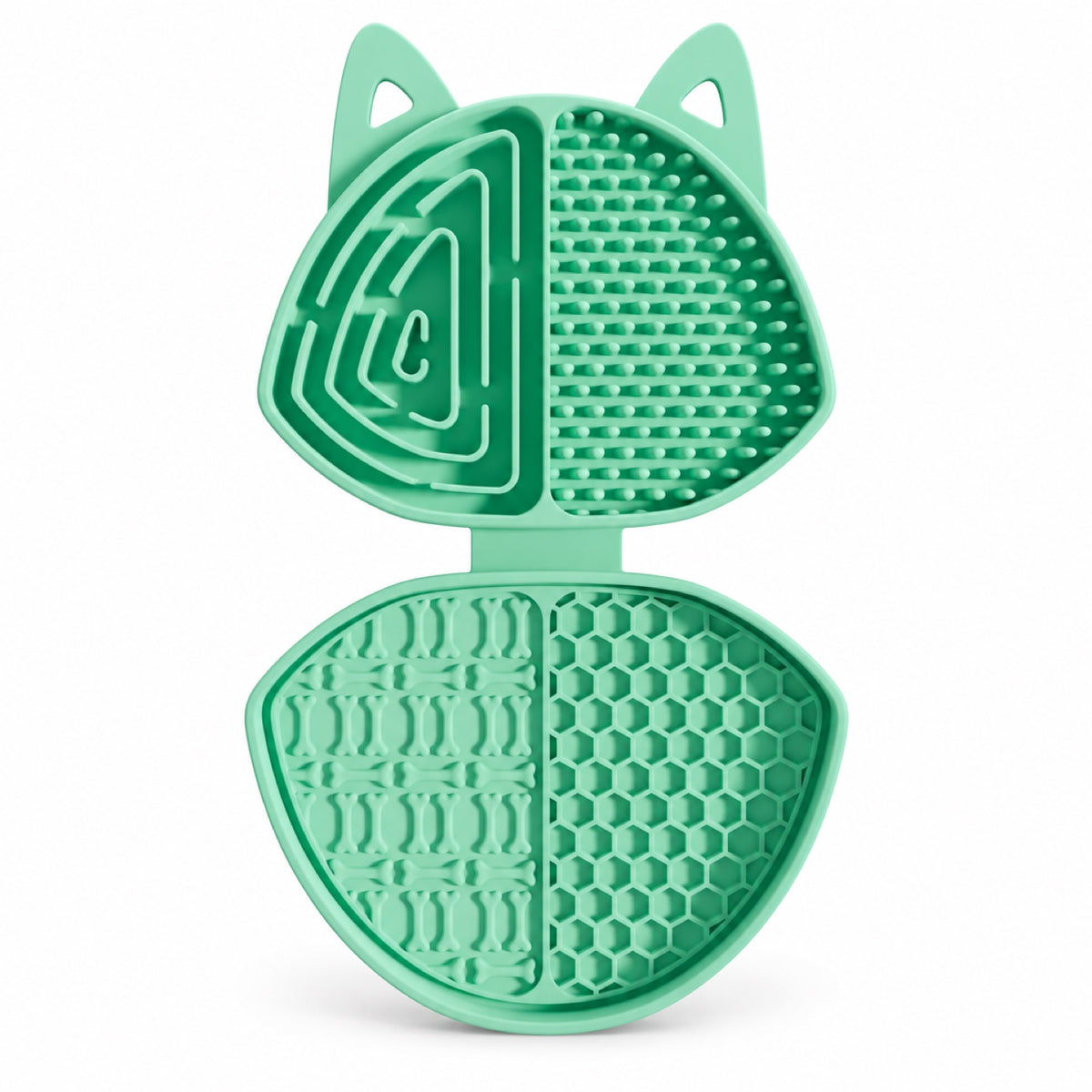 Folding Dog-Shaped Silicone Pet Lick Mat, 3 Colors, By GAVPEPY image 1 - main.jpg