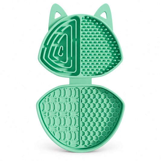 Folding Dog-Shaped Silicone Pet Lick Mat, 3 Colors, By GAVPEPY image 1 - main.jpg