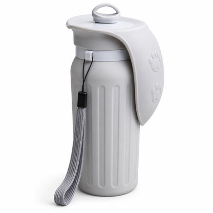 Flip-Trough Silicone Pet Water Bottle, 620 mL, 2 Colors, By GAVPEPY image 1 - main.jpg