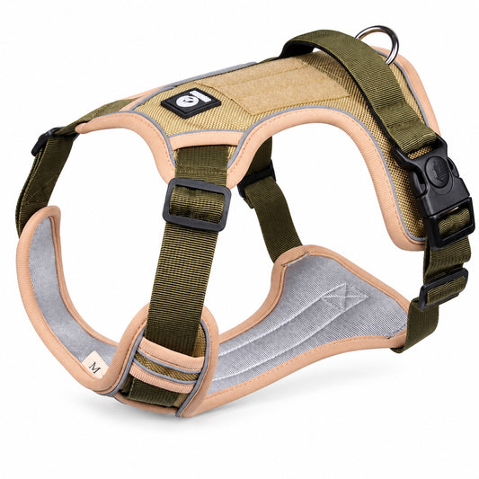 Padded No-Pull Dog Harness With Handle, 4 Colors and 4 Sizes, By GAVPEPY image 1 - main.jpg