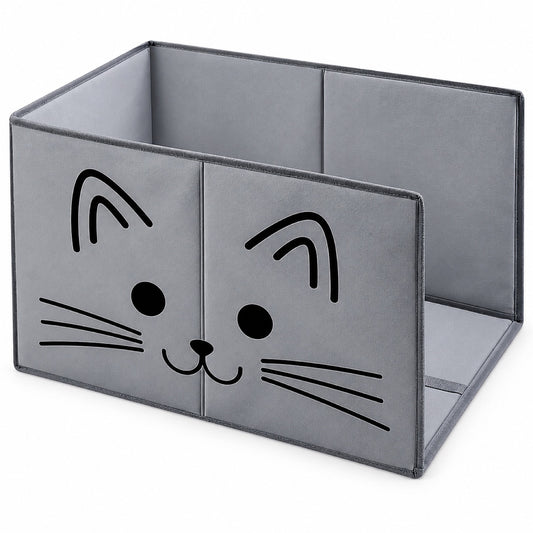 GAVPEPY Foldable High-Sided Cat Litter Box image 1 - main.jpg