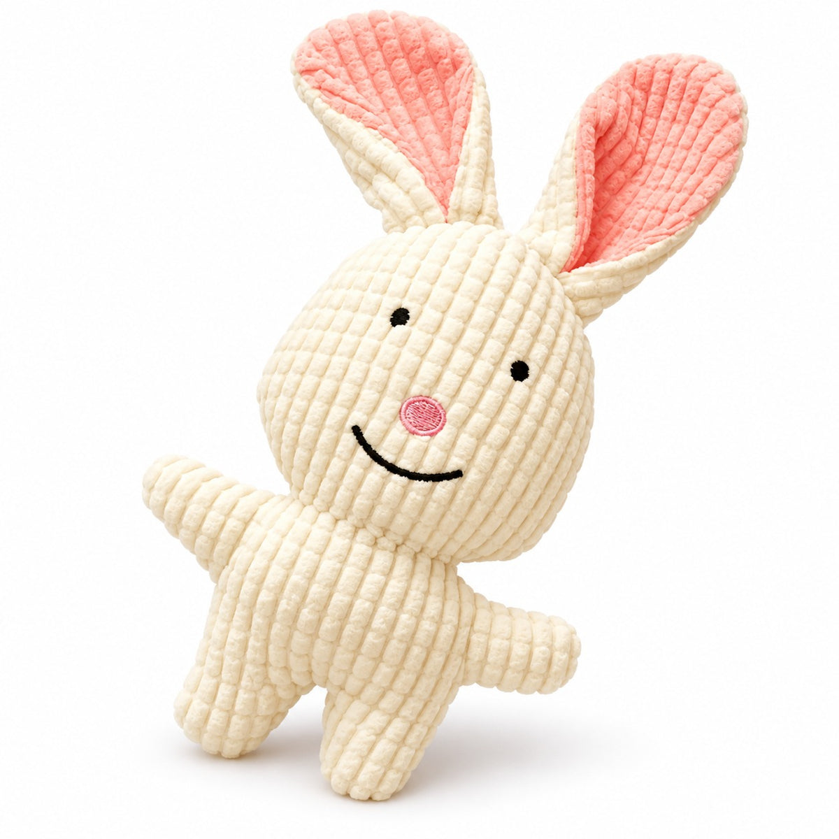 Rabbit Rope Dog Toy, Plush Chew And Tug Toy, 20 x 6 cm, By GAVPEPY image 1 - main.jpg