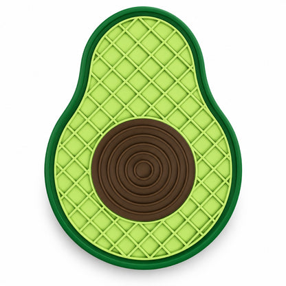 Avocado-Shaped Silicone Pet Lick Mat, By GAVPEPY image 1 - main.jpg