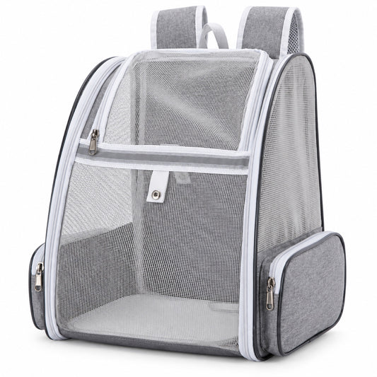 Expandable Mesh Pet Carrier Backpack, 3 Colors, By GAVPEPY image 1 - main.jpg