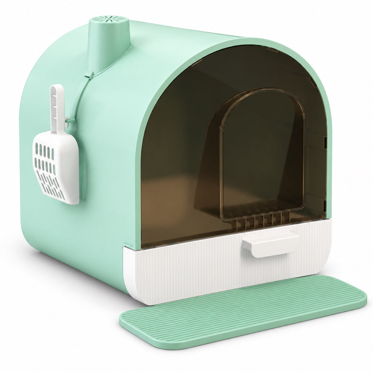 GAVPEPY Drawer Enclosed Cat Litter Box, 6 Options image 1 - main.jpg