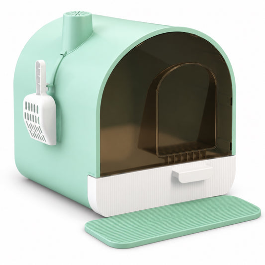 GAVPEPY Drawer Enclosed Cat Litter Box, 6 Options image 1 - main.jpg