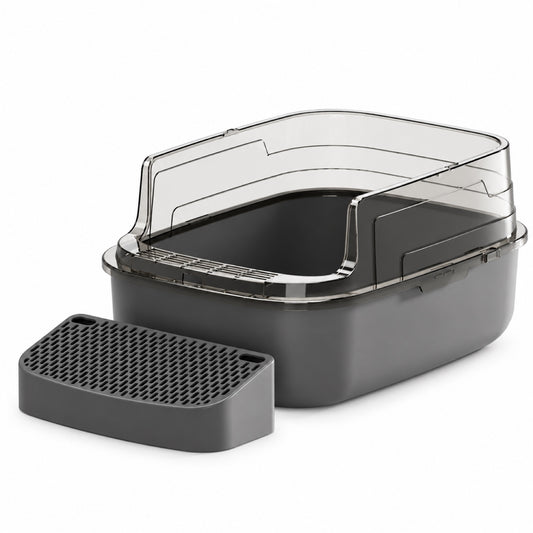 GAVPEPY High-Sided Cat Litter Box, 4 Options image 1 - main.jpg
