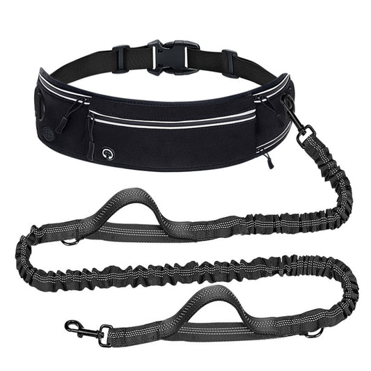 Hands-Free Running Dog Leash with Waist Pack, 4 Colors, By GAVPEPY image 1 - main.jpg
