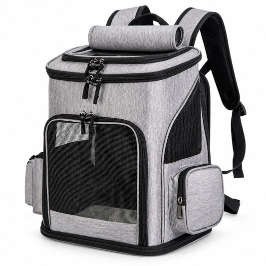 Foldable Head-Out Pet Backpack, By GAVPEPY image 1 - main.jpg