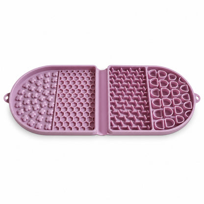 Folding Racetrack Silicone Pet Lick Mat, 3 Colors, By GAVPEPY image 1 - main.jpg