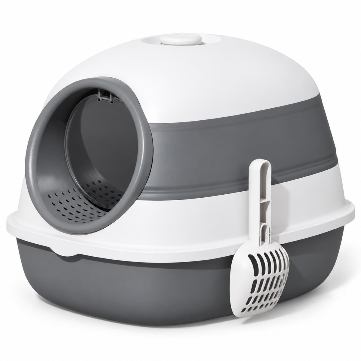 GAVPEPY Enclosed Cat Litter Box image 1 - main.jpg