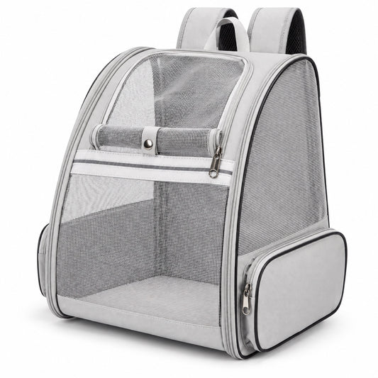 Full-Mesh Foldable Pet Backpack, 6 Options, By GAVPEPY image 1 - main.jpg