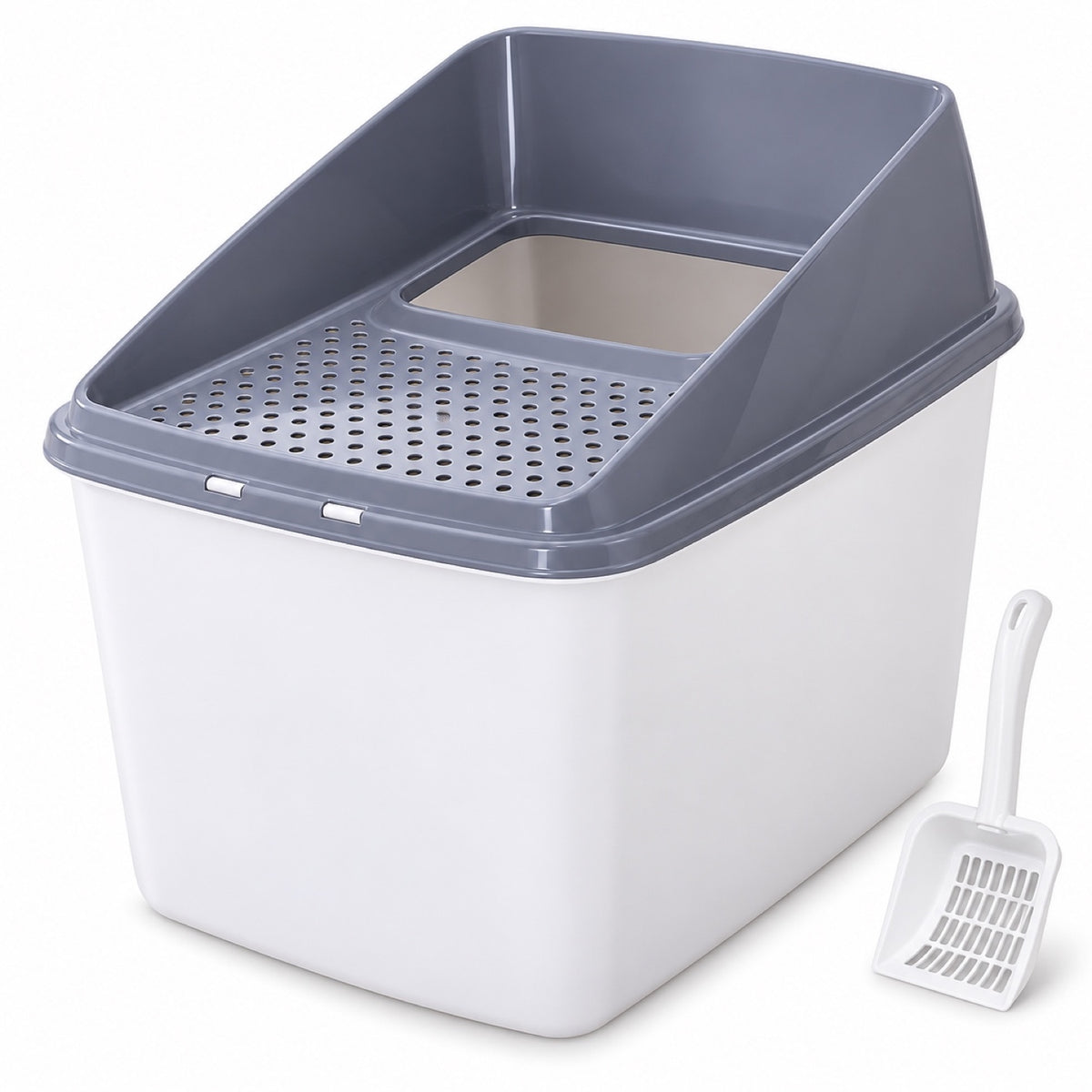 GAVPEPY Top-Entry Enclosed Cat Litter Box, 4 Options image 1 - main.jpg