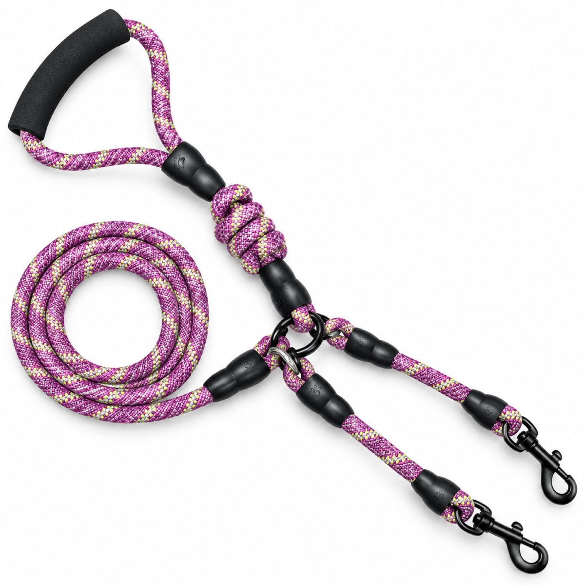 Reflective Multi-Dog Splitter Leash, 30 Options, By GAVPEPY image 1 - main.jpg
