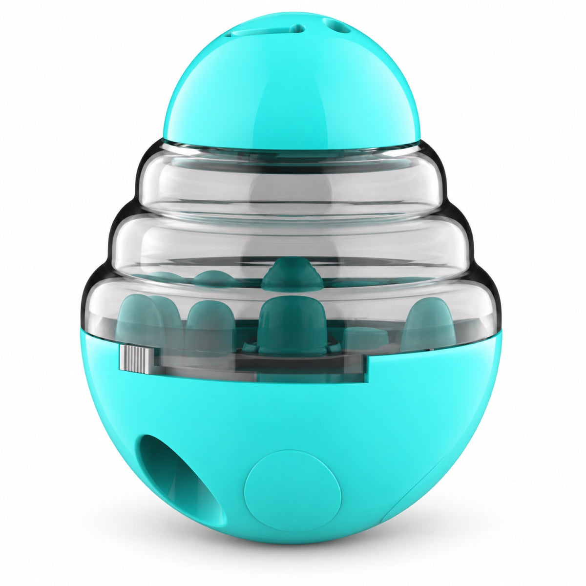 ABS Wobble Treat-Dispensing Dog Toy, 4 Colors, By GAVPEPY image 1 - main.jpg