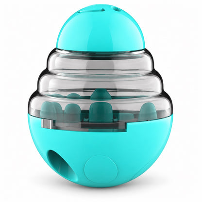 ABS Wobble Treat-Dispensing Dog Toy, 4 Colors, By GAVPEPY image 1 - main.jpg