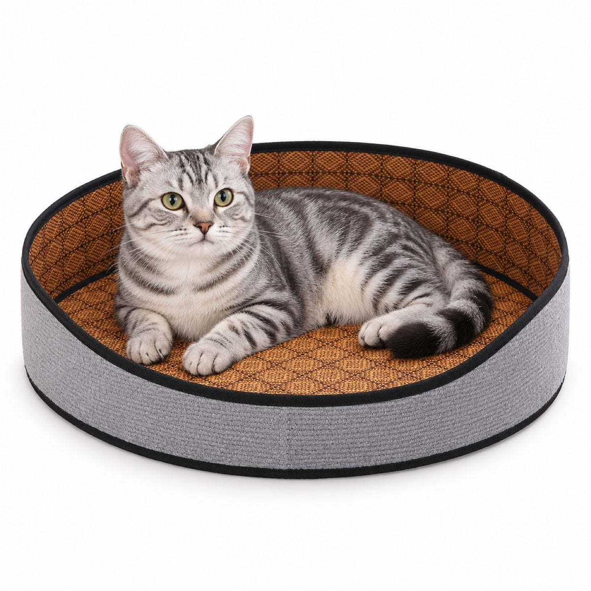 Woven Cooling Pet Bed, 4 Colors & 3 Sizes, By GAVPEPY image 1 - main.jpg