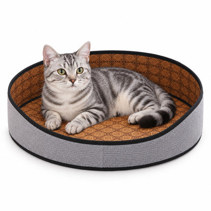Woven Cooling Pet Bed, 4 Colors & 3 Sizes, By GAVPEPY image 1 - main.jpg